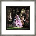 He Loves Me, He Loves Me Not By Josephus Laurentius Dyckmans Classical Art Old Masters Reproduction Framed Print