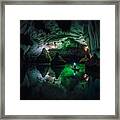 The Magic Of The Cave Framed Print