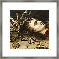Head Of Medusa By Peter Paul Rubens 1617 Framed Print