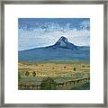 Heart Mountain, Cody Wyoming Framed Print