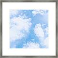 Heaven's Gate Cloud Abstract Framed Print