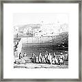 Hebron Pool In 1847 Framed Print