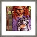 He's Mine Framed Print