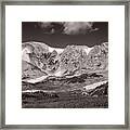 High Country Lake In Wyoming Framed Print