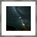 High Desert Milky Way 3 Framed Print