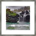 High Falls Framed Print