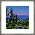 High In The Blue Ridge Mountains Framed Print