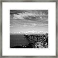 Historic Victorian Pier At Clevedon Framed Print