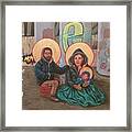 Holy Family of the Streets  Framed Print