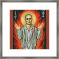 Holy Priest Anonymous One Of Sachsenhausen 013 Framed Print