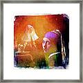 Homage To Vermeer Framed Print