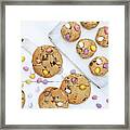 Homemade Mini Egg Cookies Framed Print