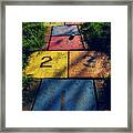 Hopscotch Framed Print