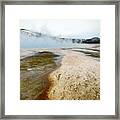 Hot Springs Channels Framed Print