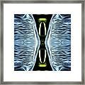 Hourglass Abstract Framed Print