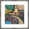House In The Country Framed Print