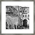House Of The Rich Man In 1910 Framed Print