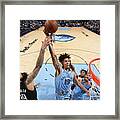 Houston Rockets V Memphis Grizzlies Framed Print