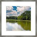 Huddleston Pond Park Framed Print
