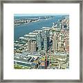 Hudson River Upper West Side Framed Print