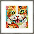 Hungry Like A Cat Framed Print