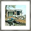 Hurricane Katrina Series - 5 Framed Print