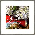 Hydrangea Seasonal Box Framed Print