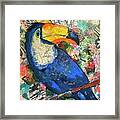 I Can, You Can, Toucan Framed Print