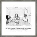 I Remember It Differently Framed Print