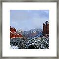 Ice Castles Framed Print