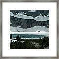 Iceberg Lake Framed Print