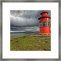 Iceland Lighthouse Framed Print