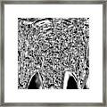 Icicle Formation Framed Print