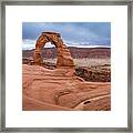 Iconic Delicate Arch Framed Print