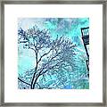 Icy Blue View Framed Print