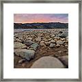 Idaho Reservoir Dayz Framed Print