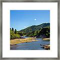 Idaho Waterway Framed Print