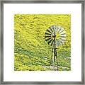 If It Ain't Broke... -- Aermotor 702 Windmill In San Luis Obispo County, California Framed Print