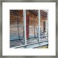 If This Old Porch Could Talk Framed Print