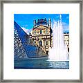 Louvre Pyramid Framed Print