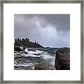 Incoming Storm 5 Framed Print