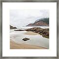 Indian Beach Framed Print