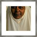 Indian Muslim Woman Framed Print