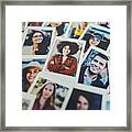 Instant Portraits Framed Print