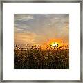 Iphonography Sunset 3 Framed Print