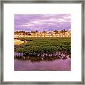 Isla Bella Beach Resort At Sunset Framed Print