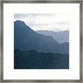 Island Mountains Framed Print