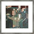 Italian City By Paul Klee Framed Print