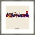 Ithaca New York Skyline #30 Framed Print