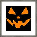 Jack-o-lantern Pumpkin Halloween Framed Print